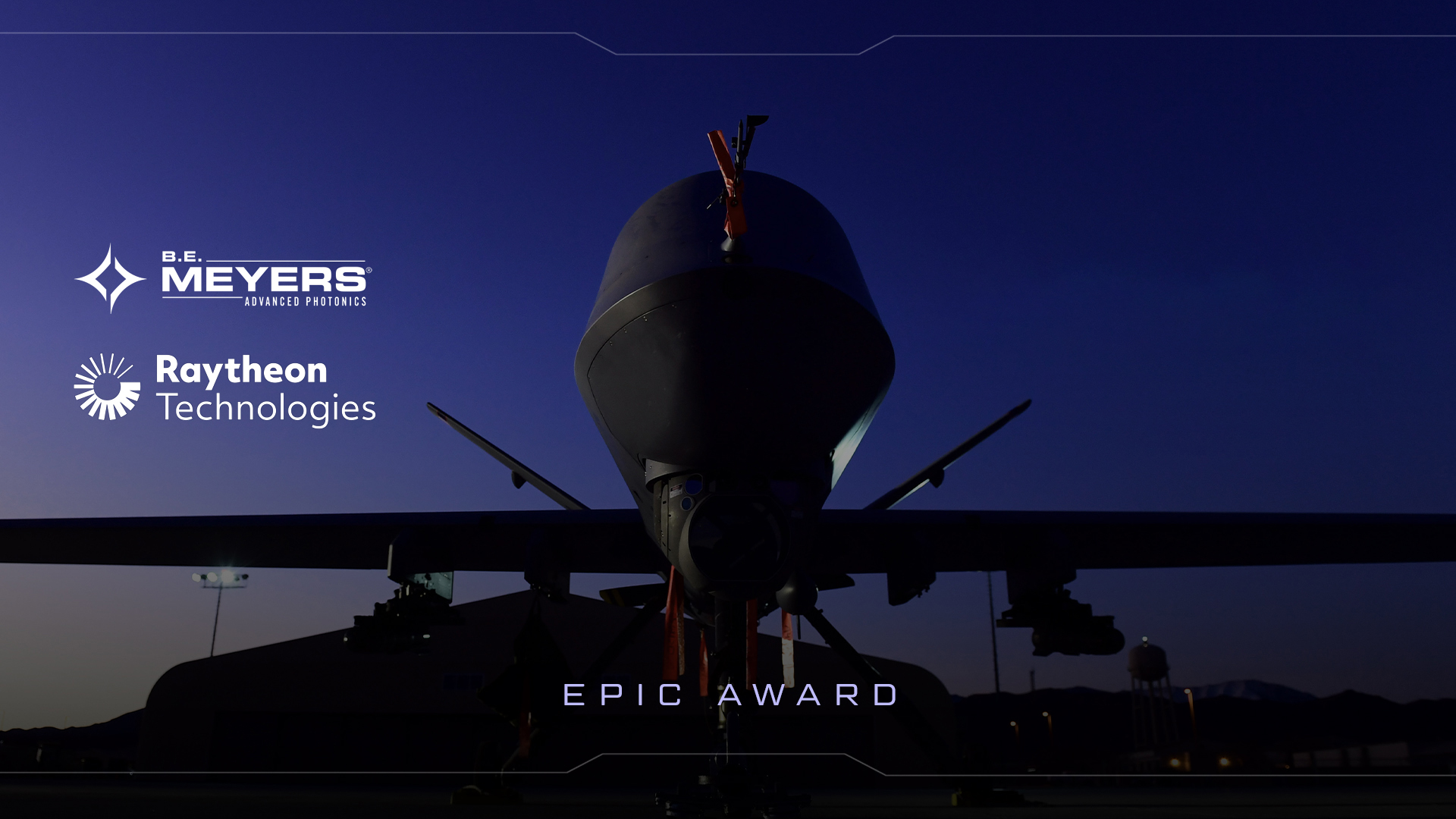 B.E. MEYERS & CO. RECOGNIZED BY RAYTHEON TECHNOLOGIES WITH EPIC AWARD FOR SUPPLIER PERFORMANCE